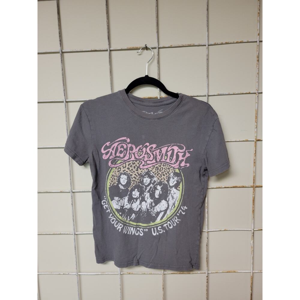 Aerosmith "Get Your Wings" US Tour '74 Tee Shirt XS (2021)